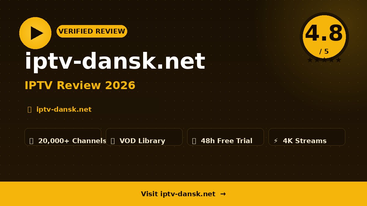 iptv-dansk.net Review 2026