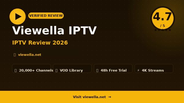 Viewella IPTV Review (2026): Is It Worth It?
